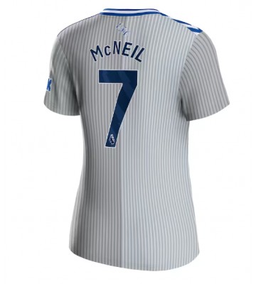 Everton Dwight McNeil #7 Koszulka Trzecich Kobiety 2023-24 Krótki Rękaw